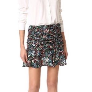 Veronica Beard Ruffle Hem Skirt